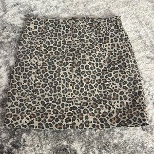 Jolt cheetah skirt